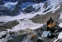 Glacier du Vallon des Étages - Bassin d'alimentation