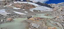 Glacier des Malatres - Nouveau Lac des Malatres