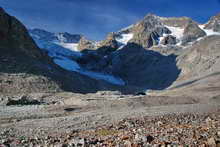 Massif des Écrins - Glacier du Sélé en 2011