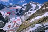 Massif des crins - Structure du Glacier du Sl