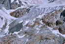 Massif des Écrins - Glacier Blanc - Zone de glace noire en sursis