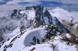 Massif des crins - Juin 2007 - L'Ailefroide (3954 m) - Arte de Coste Rouge - Conditions hivernales en altitude et gel en valle la dernire semaine