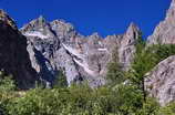 Massif des crins - Septembre 2007 - Ciel lumineux et montagne sche
