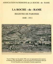 La Roche-de-Rame - Registre de paroisse, 1848 - 1911