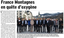 Tourisme alpin - France Montagne en quête d'oxygène