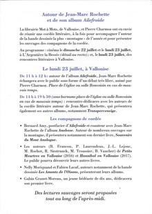 Journée du livre de la Vallouise