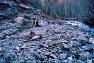 Crue de l'Onde du 24 octobre 2006 - Glissement de terrain et Chemin de rive droite emport