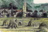 Pays des Écrins - La moisson à Vallouise à la fin du XIXe siècle